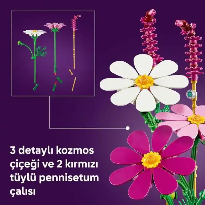 LEGO Botanicals Kozmos Çiçekleri 11514