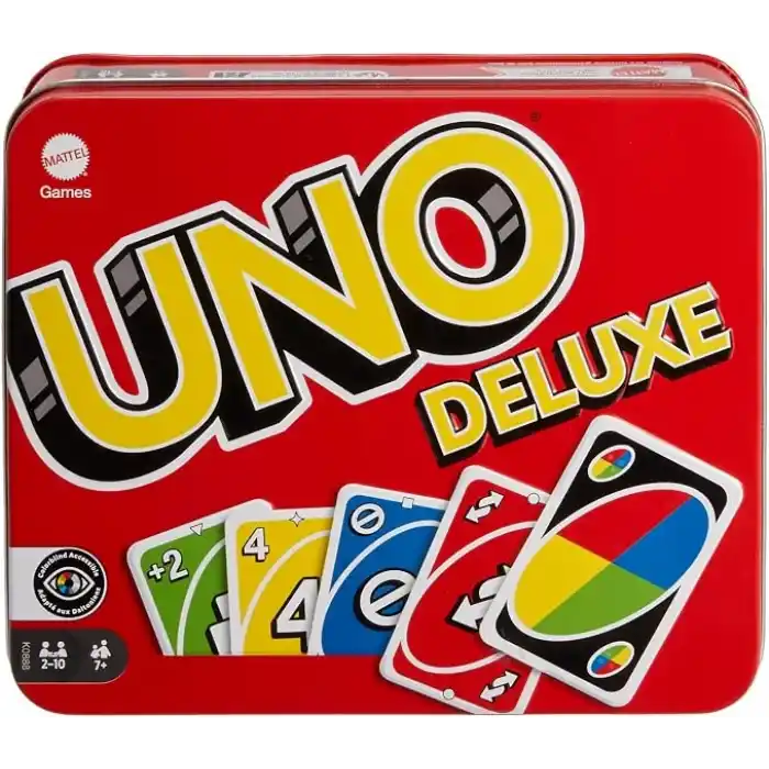 Sevilen UNO Deluxe kart oyunu, ailelerin favorisi. ​, K0888