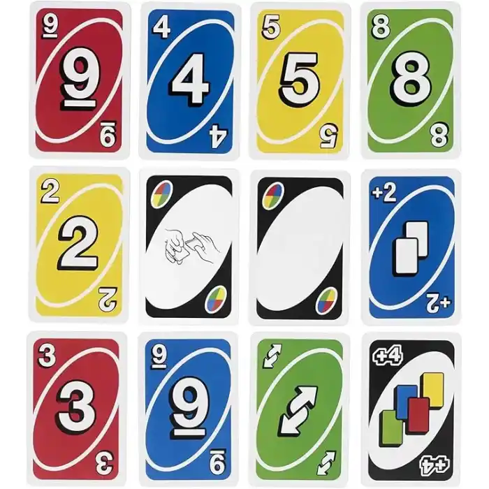 Sevilen UNO Deluxe kart oyunu, ailelerin favorisi. ​, K0888