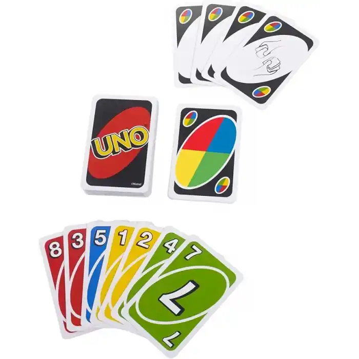 Sevilen UNO Deluxe kart oyunu, ailelerin favorisi. ​, K0888