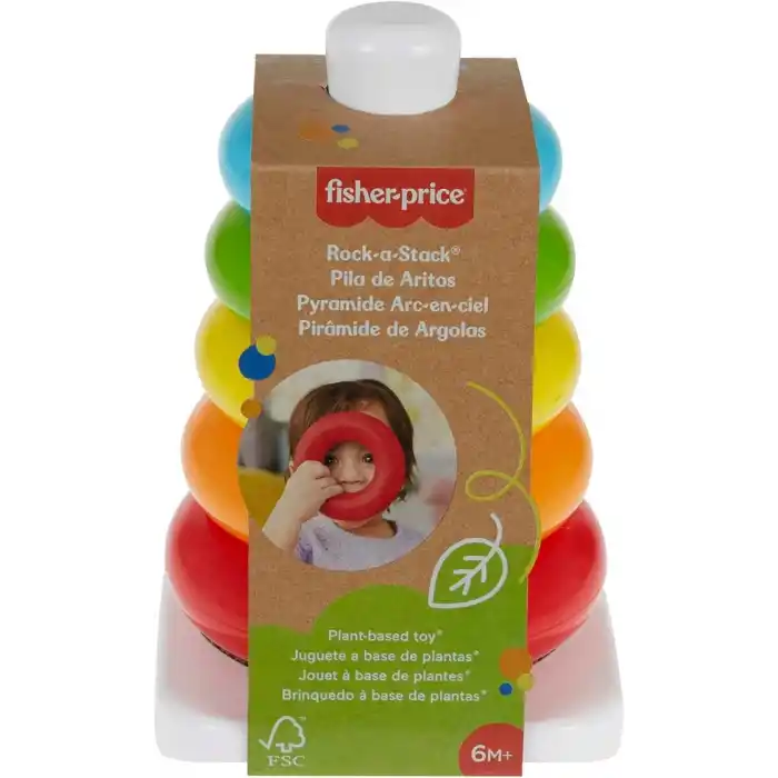 Fisher-Price Doğa Dostu Renkli Halkalar