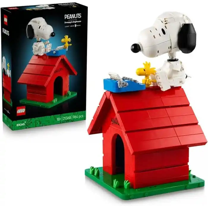 LEGO Ideas Peanuts: Snoopy’nin Köpek Kulübesi 21368