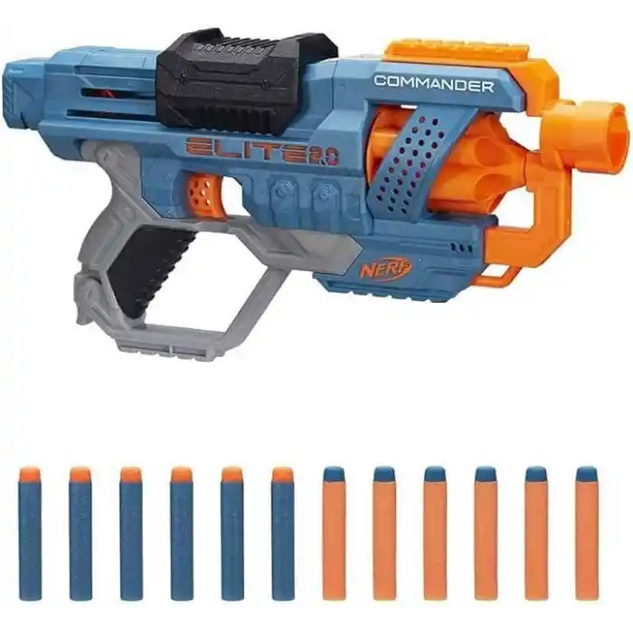 NERF Elite 2.0 Commander RD-6 Dart Tabancası