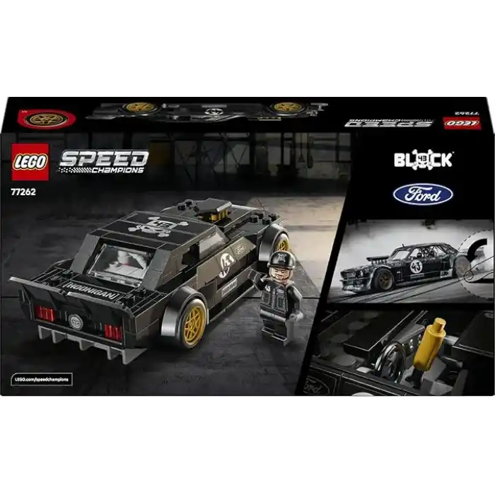 LEGO Speed Champions Ken Block’un ‘65 Ford Mustang Hoonicorn V1’i 77262