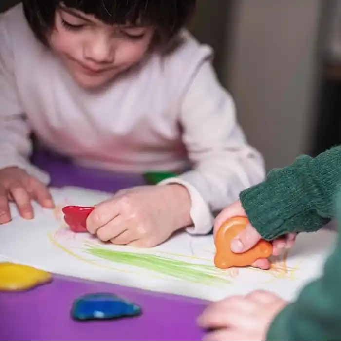 Carioca Teddy Bebek Crayons 6Li +1 Yaş
