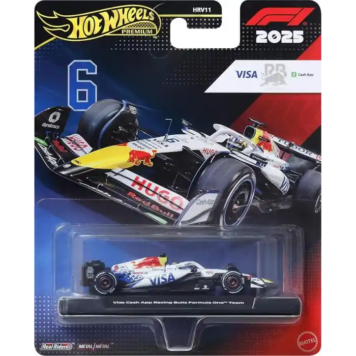 Hot Wheels F1 Racing Bulls Hadjar 1:64 ölçekli, JKD91