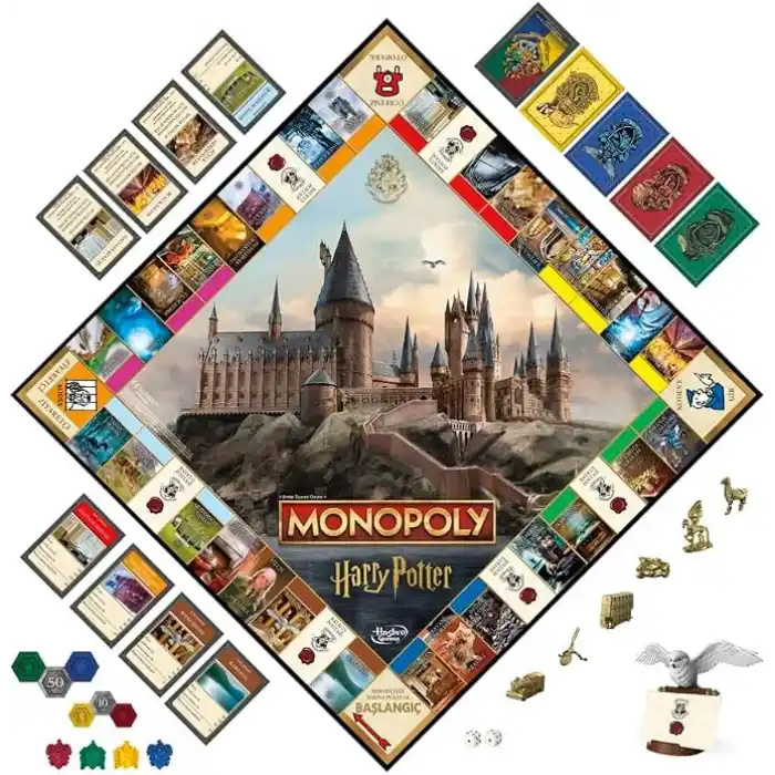 Monopoly HARRY POTTER Kutu Oyunu - Türkçe versiyon