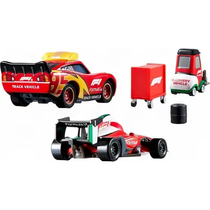 Mattel Cars Formula 1 Çoklu Araç Paketi