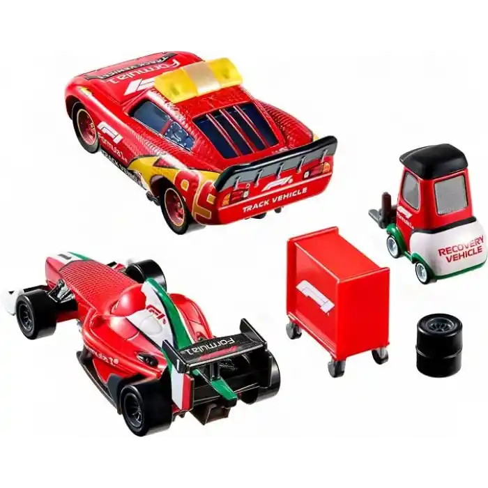 Mattel Cars Formula 1 Çoklu Araç Paketi