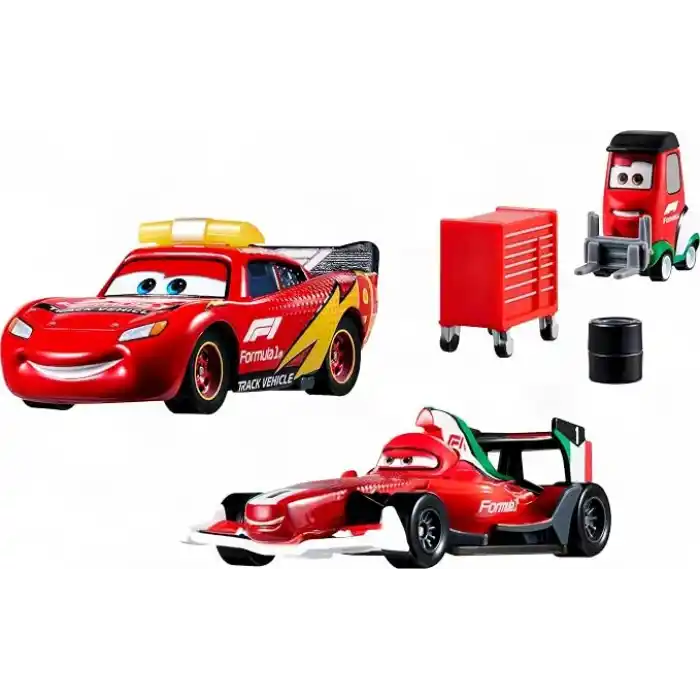 Mattel Cars Formula 1 Çoklu Araç Paketi