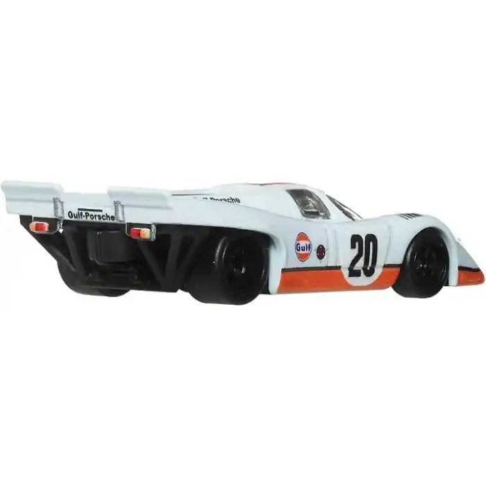 Hot Wheels Car Culture 1:64 ölçekli premium metal oyuncak, Porsche 917 K, Real Riders tekerlekler, Metal/Metal gövde ve şasi, Vintage Temalı Arabalar, JKF03