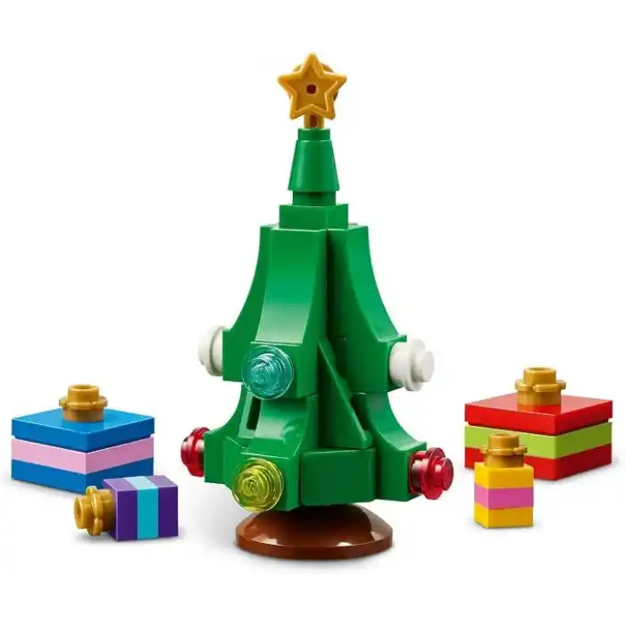 LEGO Noel Baba’nın Dağıtım Kamyonu 40746 – 8 Yaş ve Üzeri Çocuklar için Yılbaşı Hediyeleri, Elf Minifigürü ve Aracın Üstüne Takılabilen Mini LEGO Yılbaşı Ağacı içeren Oyuncak Yapım Seti (224 Parça)