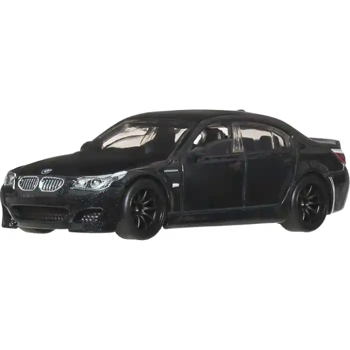 Hot Wheels F&F BMW M5 Fast & Furious film serisinden ilham alarak koleksiyoncular için tasarlanan 1:64 ölçekli Hot Wheels Fast & Furious Premium Arabalar, JHW62