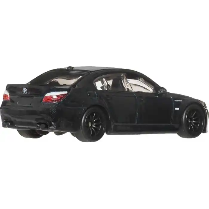 Hot Wheels F&F BMW M5 Fast & Furious film serisinden ilham alarak koleksiyoncular için tasarlanan 1:64 ölçekli Hot Wheels Fast & Furious Premium Arabalar, JHW62