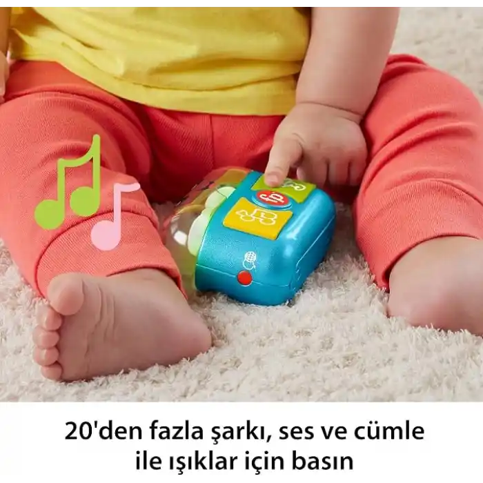 Fisher-Price Eğlen ve Öğren Eğlenceli Kulaklıklar Fisher-Price Eğlen ve Öğren Eğlenceli Kulaklıklar, birden fazla dil desteği bulunan müzikli, eğitici oyuncak HWY47