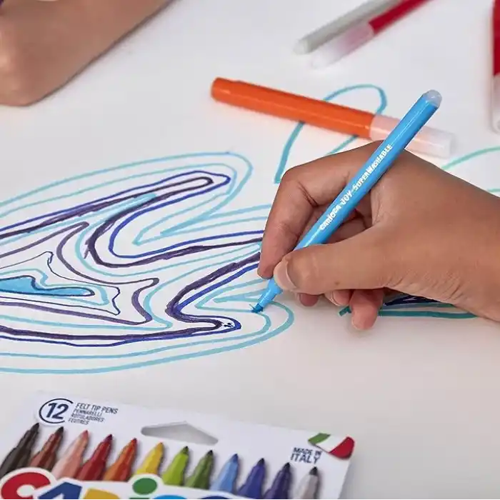 Carioca Joy Süper Yıkanabilir Keçeli Boya Kalemi 24Lü