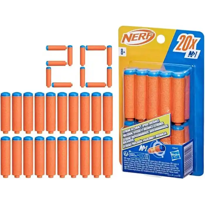 NERF N Serisi N1 Dart, 20 Adet