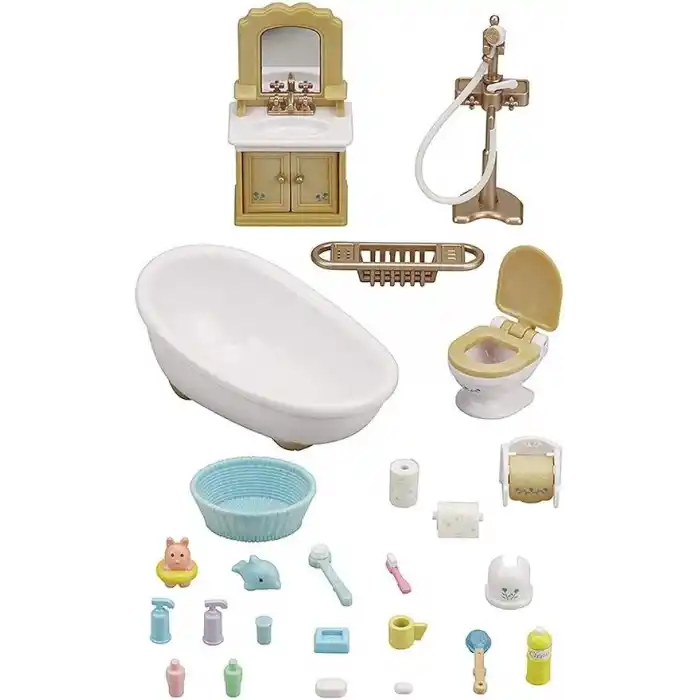 Sylvanian Families Banyo Seti Renkli 3+