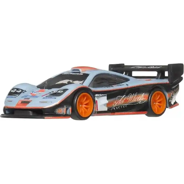 Hot Wheels Premium Collector sergilenmeye uygun setler, 3 adet 1:64 ölçekli araba ve 1 adet 1:64 ölçekli Team Transport araç, Metal/Metal şasi ve Real Riders tekerlekler, JHW43