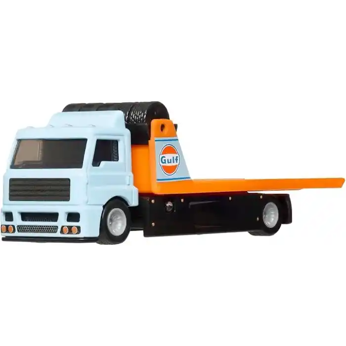 Hot Wheels Premium Collector sergilenmeye uygun setler, 3 adet 1:64 ölçekli araba ve 1 adet 1:64 ölçekli Team Transport araç, Metal/Metal şasi ve Real Riders tekerlekler, JHW43