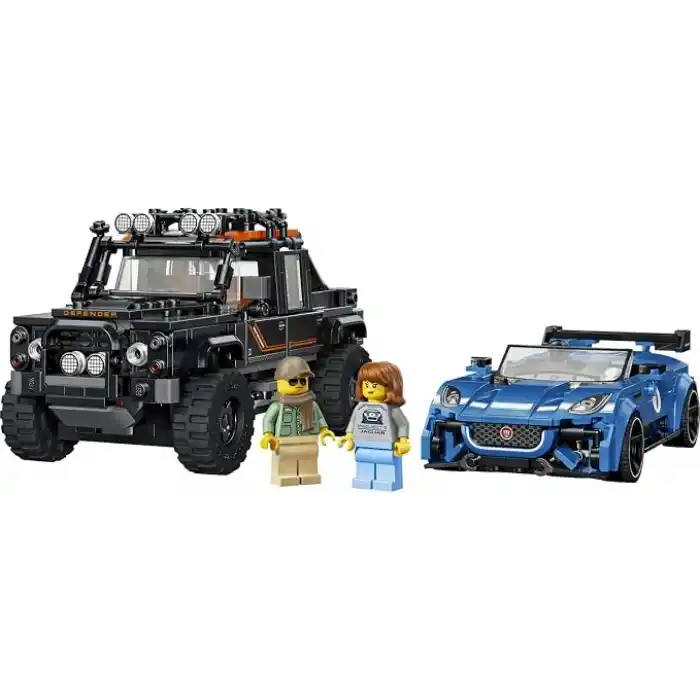 LEGO Speed Champions Jaguar Project 7 ve Land Rover Defender 77264