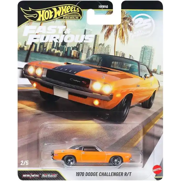 Hot Wheels arabalar, Fast & Furious film serisinden ilham alarak koleksiyoncular için tasarlanan 1:64 ölçekli Hot Wheels Fast & Furious Premium Arabalar, JHW64