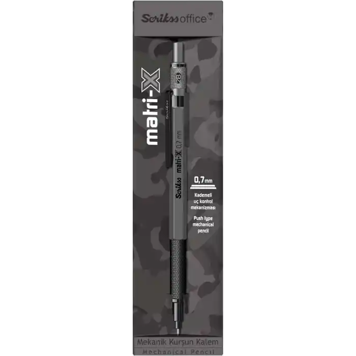 Scrikss Office Matri-X Versatil 0.7 Mm Gri