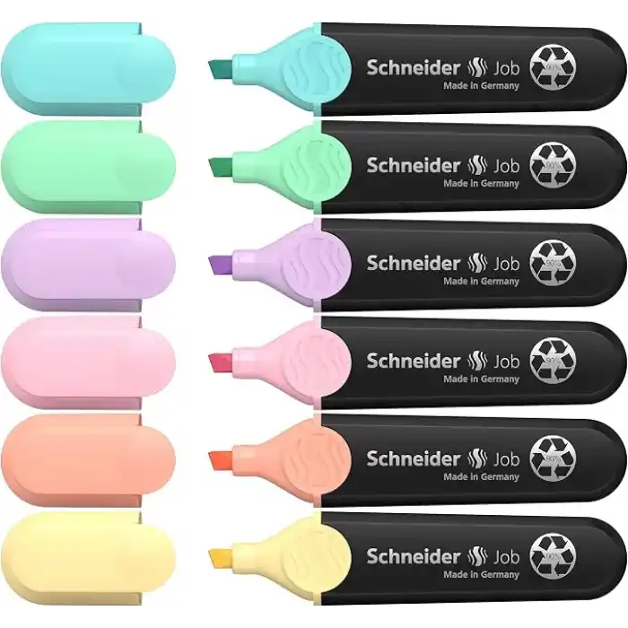 SCHNEIDER JOB PASTEL FOSFORLU 6LI SET