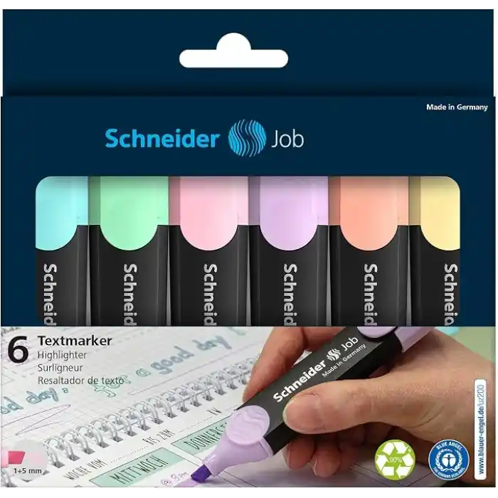 SCHNEIDER JOB PASTEL FOSFORLU 6LI SET