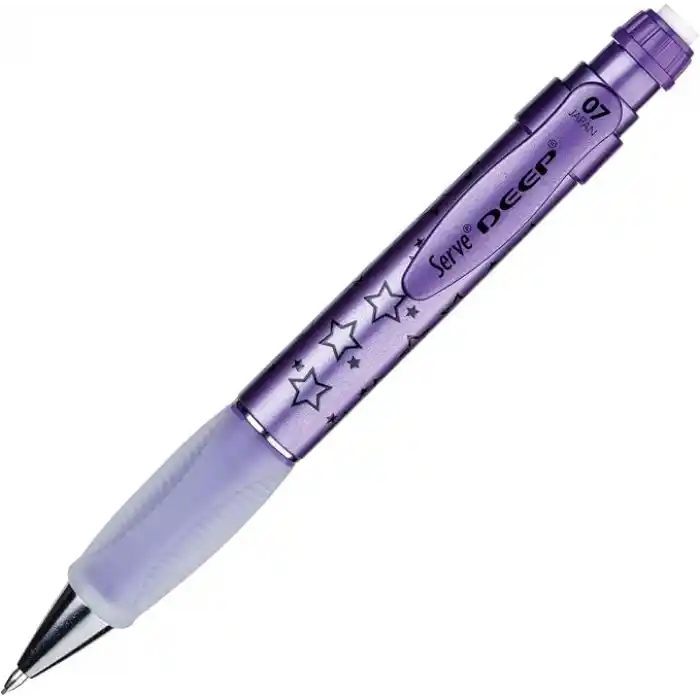 SERVE DEEP MEKANİK KURSUN KLM 07MM METALIK MOR YILDIZ DESENİ