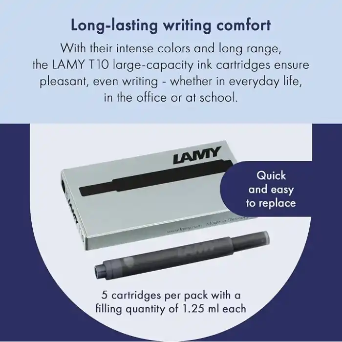 Lamy Dolmakalem Kartuşu Siyah 5Li