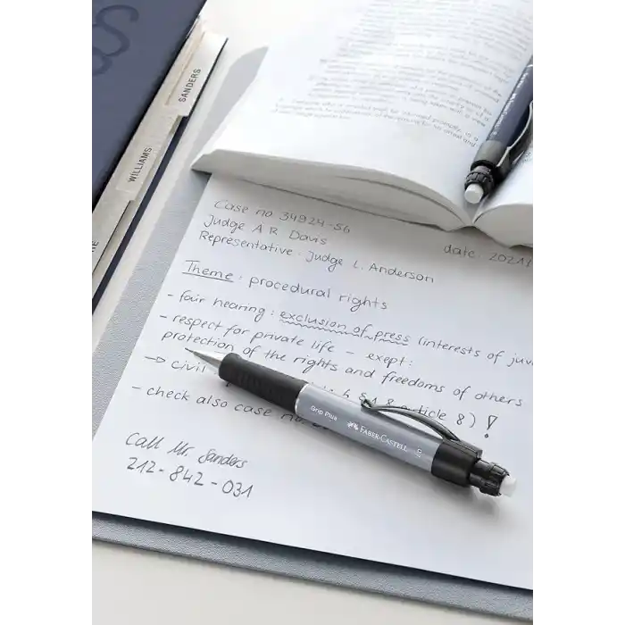 Faber-Castell Grip Plus 0.7 mm Versatil, Mavi