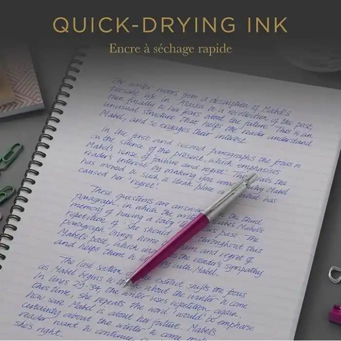 Parker 1950346 Jel Tükenmez Kalem Yedeği, Orta Kalınlıkta Uç, Mavi, gri