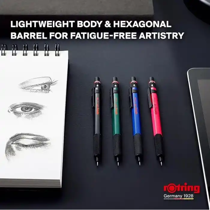 Rotring 500 Versatil, Uçlu Kalem 0,5 mm, Yeşil