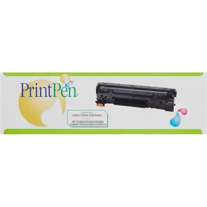 Printpen Ce285A,Cb435A,Cb436A & Can. Crg-712,713,725 Muadil Toner