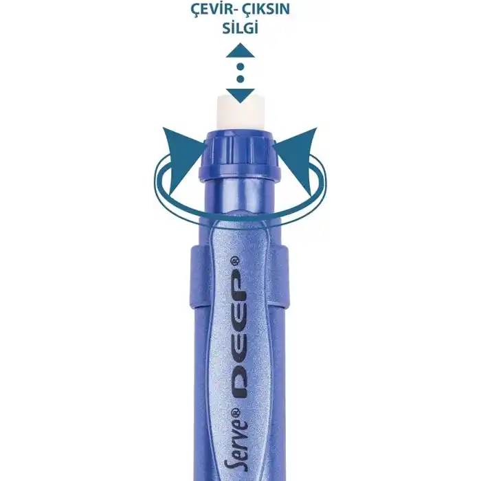 SERVE DEEP MEK. KURSUN KLM 07MM MET KRISTAL VIOLET