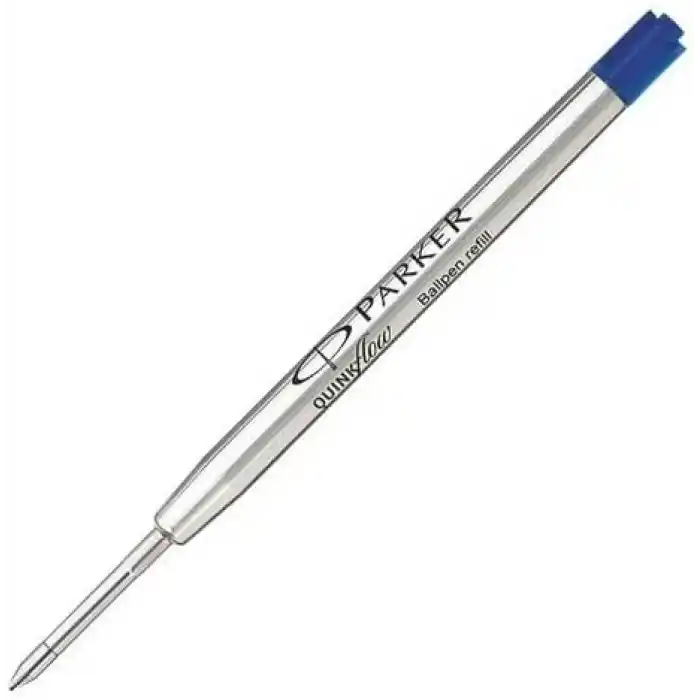 Parker 1950371 Quinkflow Tükenmez Kalem Yedeği, Orta Kalınlıkta Uç, Mavi