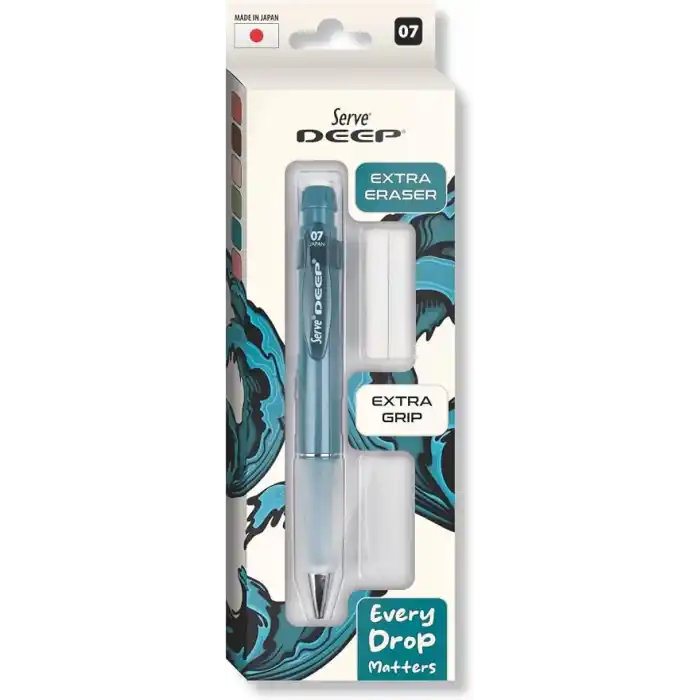 SERVE DEEP KLM & GRIP & SILGI YEDEKLI SET 07MM OKYANUS MAVISI
