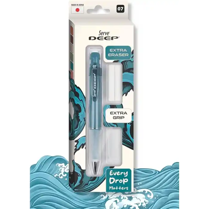 SERVE DEEP KLM & GRIP & SILGI YEDEKLI SET 07MM OKYANUS MAVISI