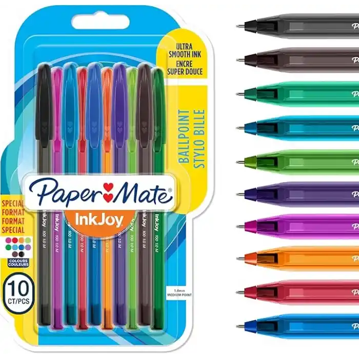 Papermate Inkjoy 100 Kapakl T kenmez Kalem, M U, 8+2 Kar k - 1956751