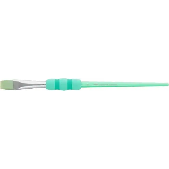 Faber-Castell Yumuşak Dokulu Fırça Pastel Seti, 4’lü, Kaymaz Tutma Yeri, Ergonomik Kavrama, İnce ve Kalın Uçlu Boyama Fırçaları