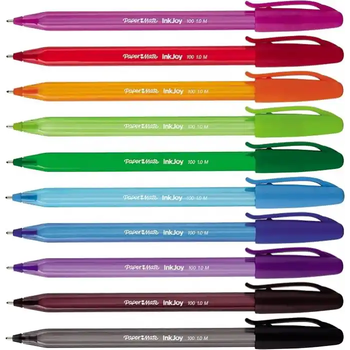 Papermate Inkjoy 100 Kapakl T kenmez Kalem, M U, 8+2 Kar k - 1956751