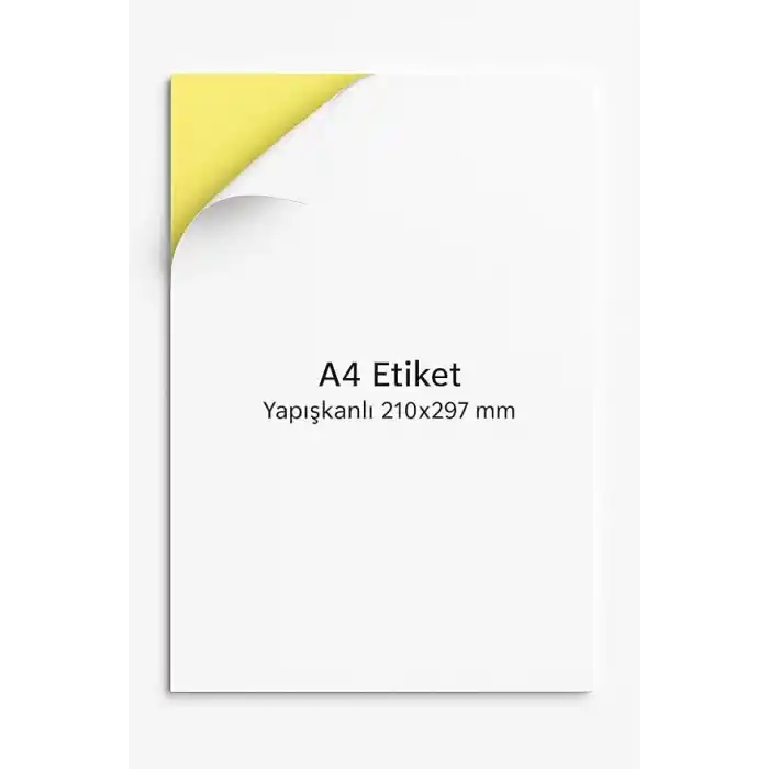 nexup label A4 Etiket Yapışkanlı | 100 Sayfa Adres etiketi 210x297 mm - 100 Sayfa Çok amaçlı Universal Etiketler - Adres Etiketler - Beyaz Etiket