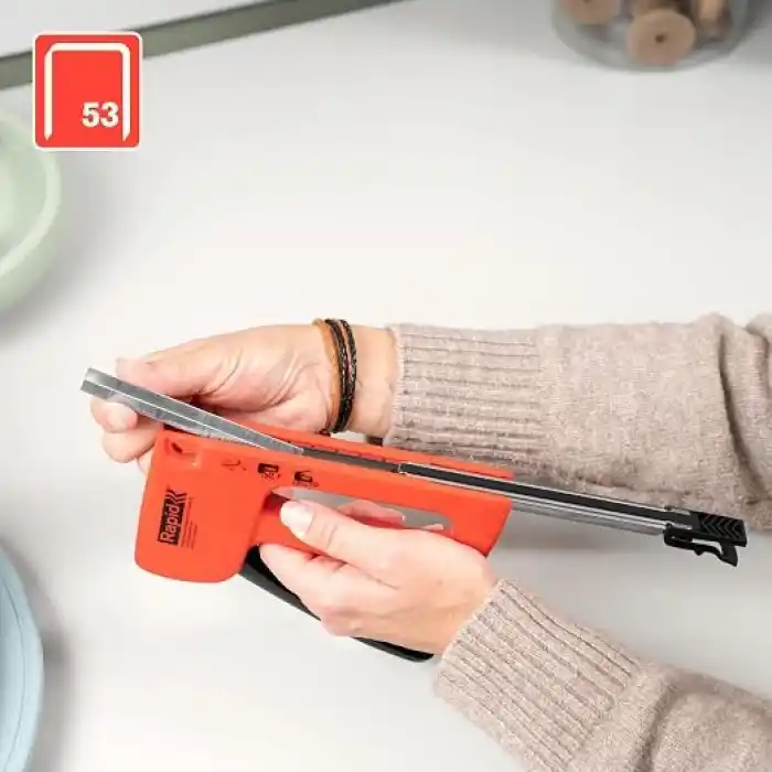 Rapid Zımba teli Tip 53, 8 mm zımba, 5.000 adet büyük paket, ahşap ve kumaşlar için ince tel kıskaçlar