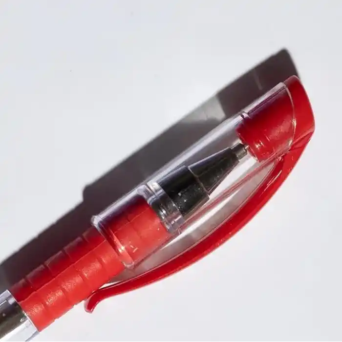 Faber-Castell İğne Uç Tükenmez Kalem Seti, 10’lu, Kırmızı, 0.7 mm, Rahat Yazım, Ergonomik Tutuş