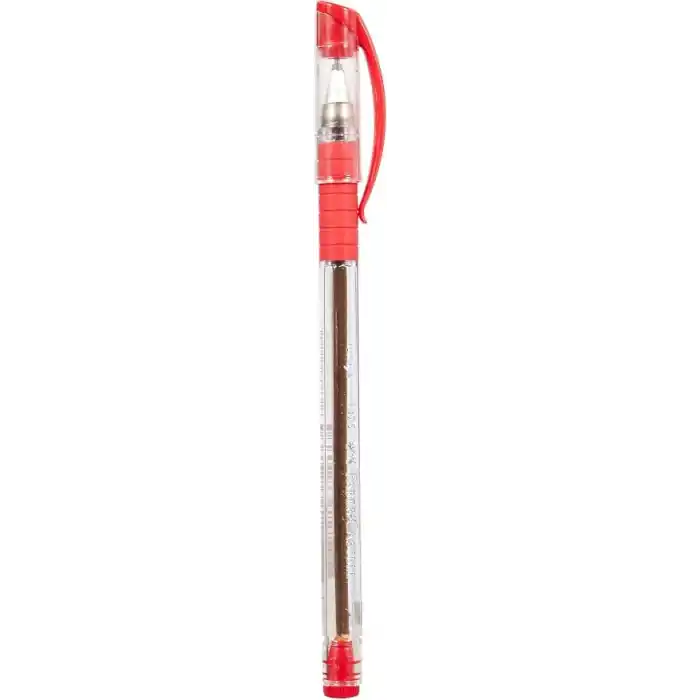Faber-Castell İğne Uç Tükenmez Kalem Seti, 10’lu, Kırmızı, 0.7 mm, Rahat Yazım, Ergonomik Tutuş