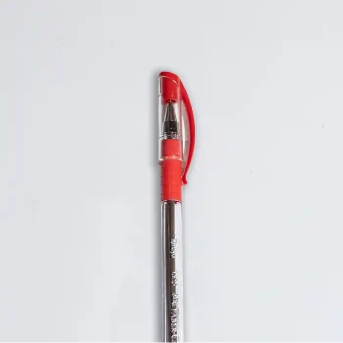 Faber-Castell İğne Uç Tükenmez Kalem Seti, 10’lu, Kırmızı, 0.7 mm, Rahat Yazım, Ergonomik Tutuş