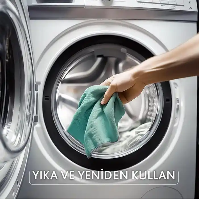 Vileda Pro Clean Aktif Enzimli Mikrofiber Temizlik Bezi, 3’lü Paket