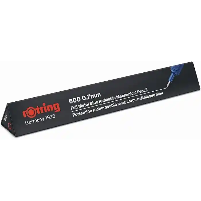 Rotring 600 İnce Uçlu Kalem Metalik Mavi 0.7 mm