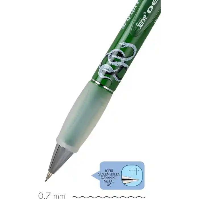 SERVE DEEP MEK KUR KLM 07MM - HARRY POTTER SLYTHERIN